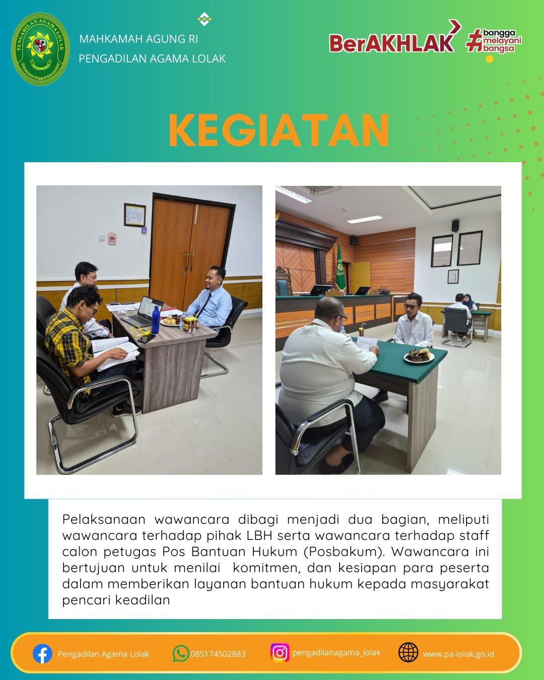 Seleksi Posbakum 2026 2