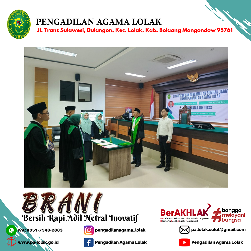 pelantikan hakim 2