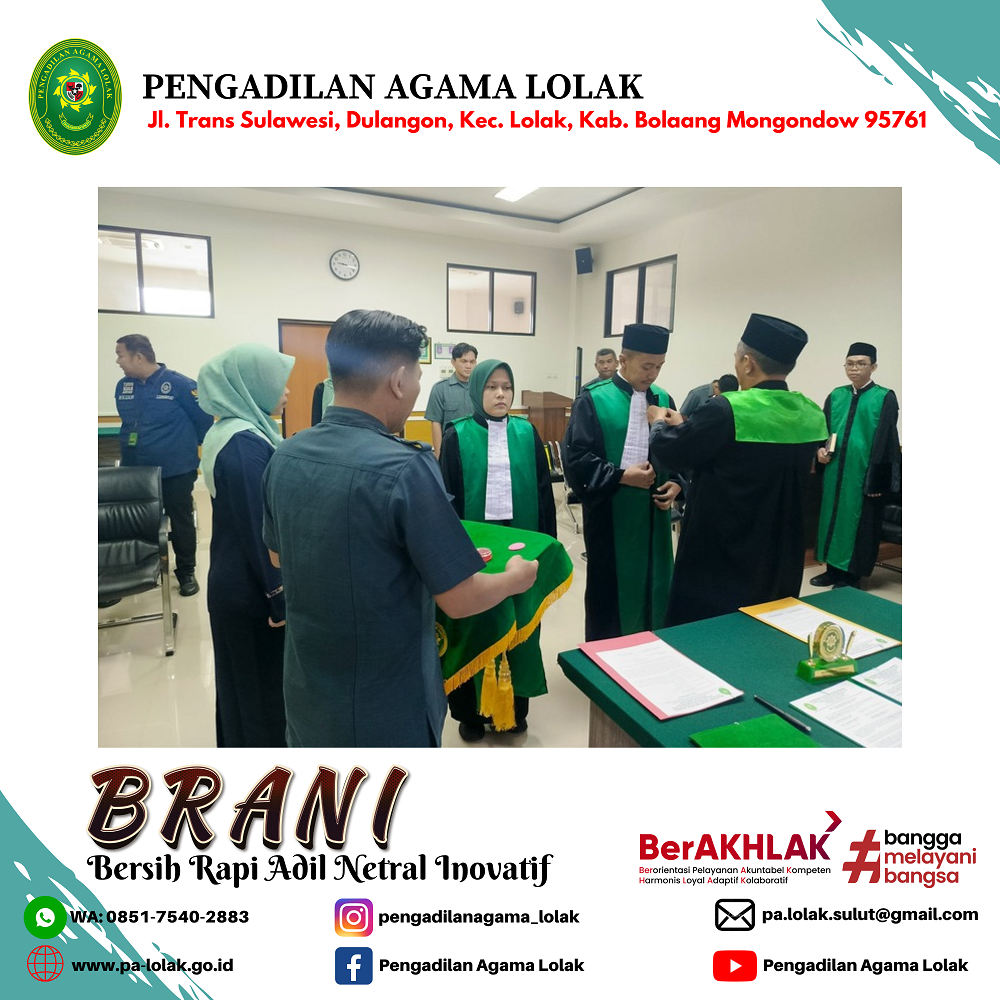 pelantikan hakim 4