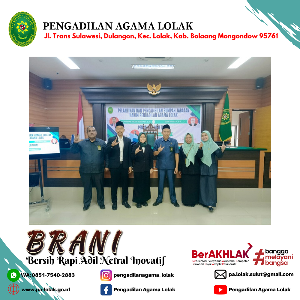 pelantikan hakim 5